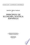 Principios de economía política española