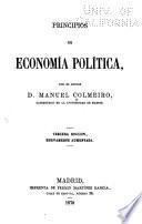 Principios de economía política
