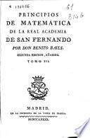 Principios de matemática de la Real Academia de San Fernando
