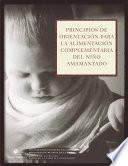 Principios de orientación para la alimentación complementaria del niño amamantado