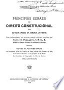 Principios geraes de direito constitucional