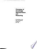 Principles of Knowledge Representation and Reasoning