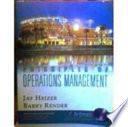 Principles of Operations Management