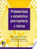 Probabilidad y estadística para ingeniería y ciencias