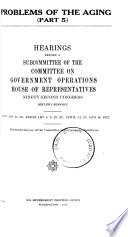 Problems of the Aging