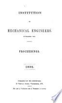 Proceedings - Institution of Mechanical Engineers
