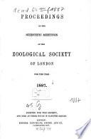 Proceedings of the Zoological Society of London