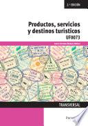 Productos, servicios y destinos turísticos