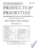 Products and Priorities