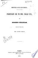 Profesión de fe del siglo XIX