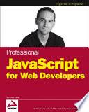 Professional JavaScript for Web Developers