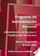 Programa de Administracion Personal