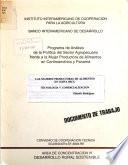 Programa de Analisis de la Politica Del Sector Agropecuario Frente a la Mujer Productora de Alimentos en Centroamerica Y Panama - Las Mujeres Productoras de Alimentos en Costa Rica - Tecnologia Y Comercializacion