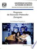Programa de Educacion Preescolar Zaragoza