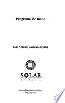 Programa de mano