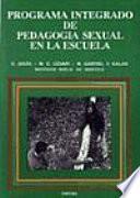 Programa integrado de pedagogía sexual en la escuela