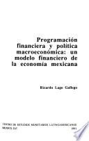 Programación financiera y política macroeconómica
