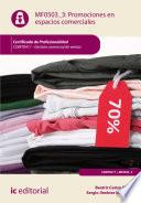 Promociones en espacios comerciales. COMT0411
