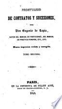 Prontuario de contratos y sucesiones