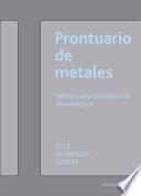 Prontuario de metales