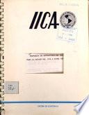 Propuesta de estructuración institucional para la acción del IICA a nivel centroamericano