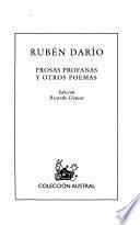 Prosas profanas y otros poemas