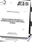 proyecciones de desarrollo y competividad de la agricultura chilena