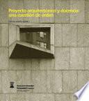 PROYECTO ARQUITECTONICO Y DOCENCIA