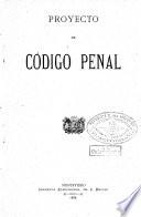 Proyecto de Código penal