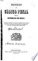 Proyecto de código penal para la República de Chile