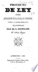 Proyecto de ley sobre abolición de la pena de muerte