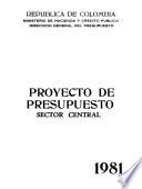 Proyecto de presupuesto