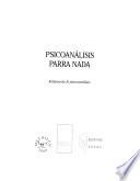 Psicoanálisis parra nada
