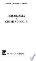 Psicología y criminología