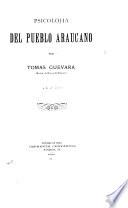Psicolojía del pueblo araucano