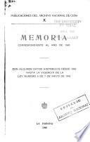 Publicaciones del Archivo Nacional de Cuba