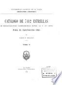 Publicaciones del Observatorio Astronómico