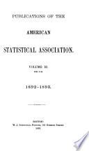 Publications of the American Statistical Association