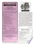 Purple Martin Update