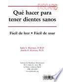 Qué hacer para tener dientes sanos