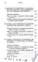 Quevedo y los dos Senecas