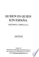 Quién es quién en España