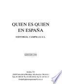Quién es quién en España
