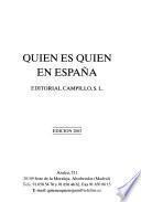 Quién es quién en España