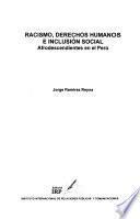 Racismo, derechos humanos e inclusión social