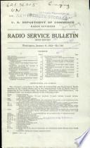 Radio Service Bulletin