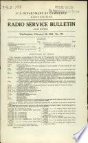 Radio Service Bulletin