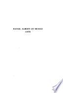Rafael Alberti en Mexico, 1935