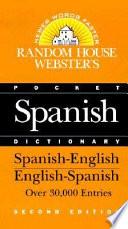 Random House Webster's Pocket Spanish Dictionary