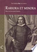 Rariora et minora
